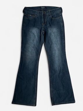 L.e.i Pinstripe Bootcut Jeans Size 7